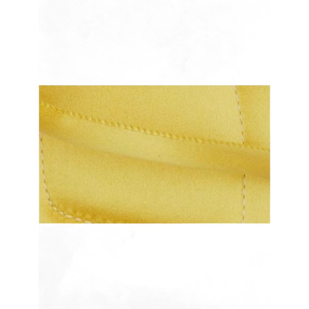 Proenza Schouler Yellow Strappy Heels Square Toe Slingback Y2K Baddie 38 NWOB - Picture 13 of 13